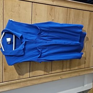 Sleeveless H&M Tops Blue and White Size 4